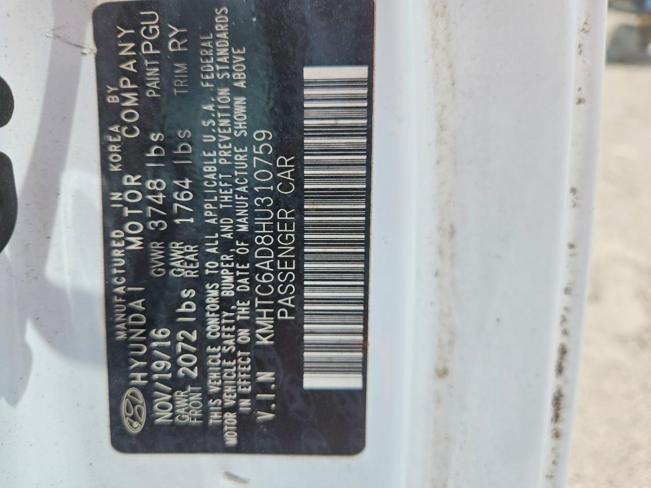 2017 Hyundai Veloster Base - zdjęcie 12