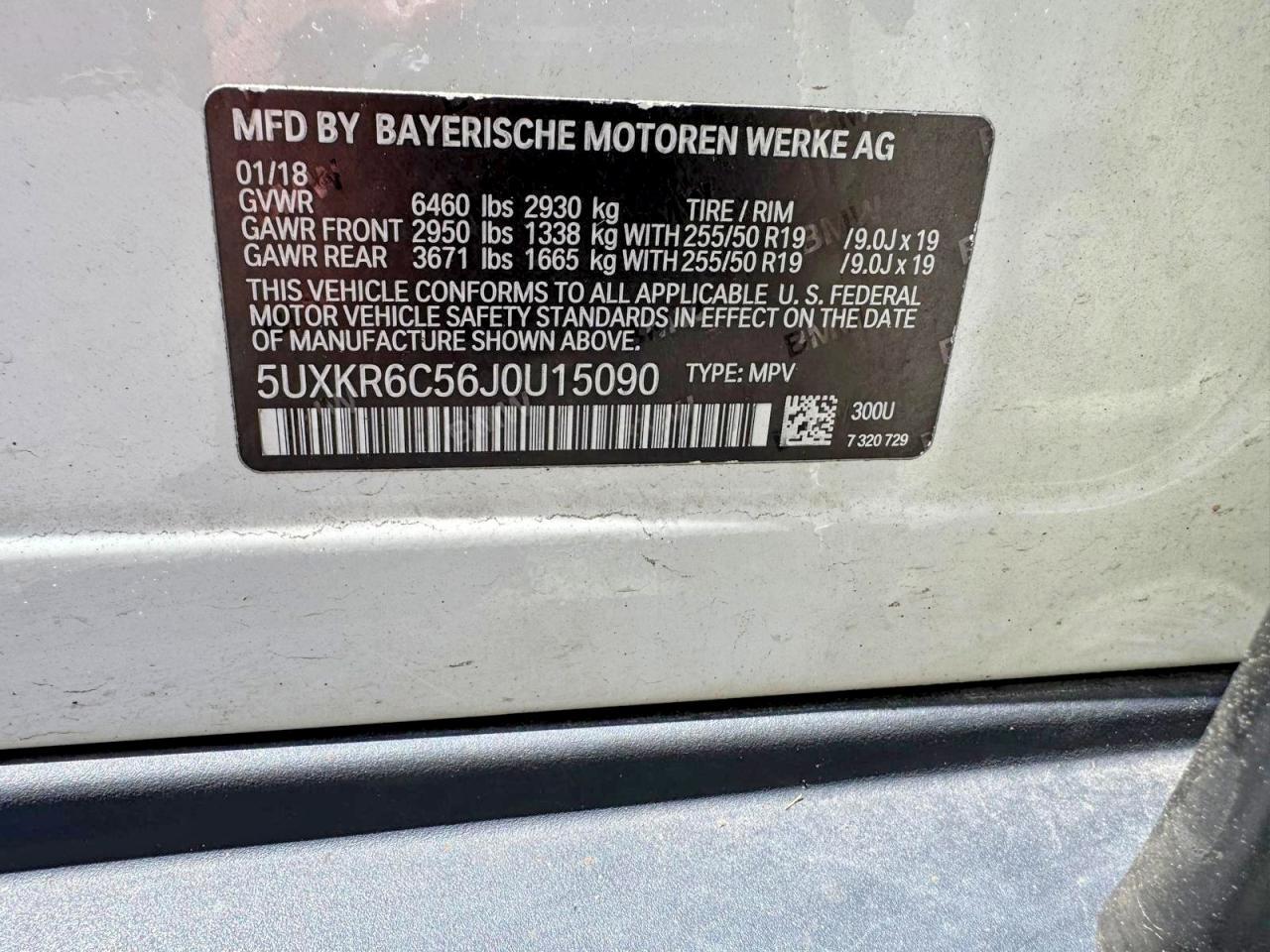 2018 BMW X5 xDrive50I - zdjęcie 12