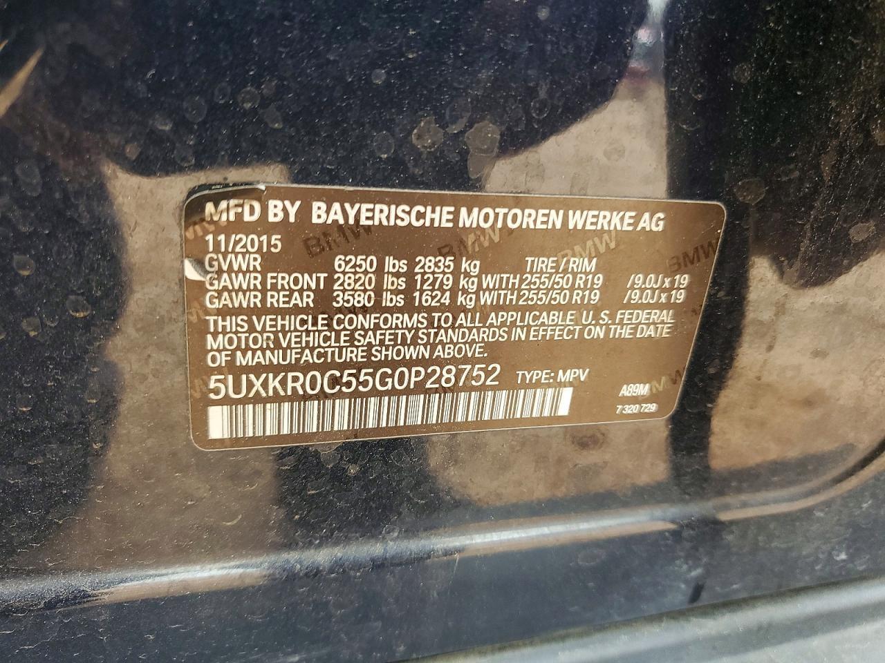 2016 BMW X5 xDrive35I - zdjęcie 14