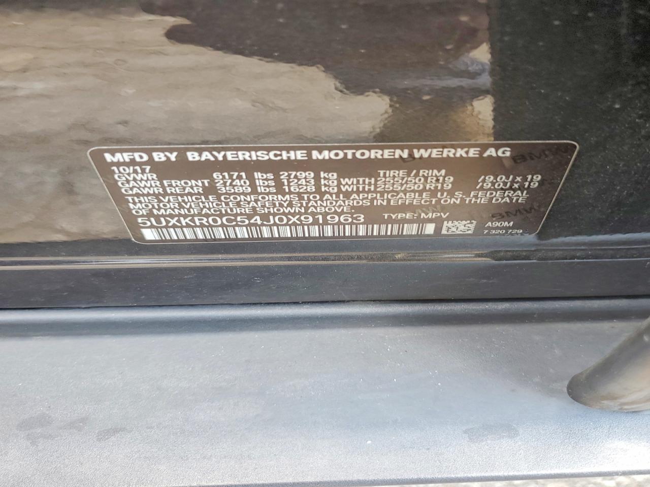 2018 BMW X5 xDrive35I - zdjęcie 12