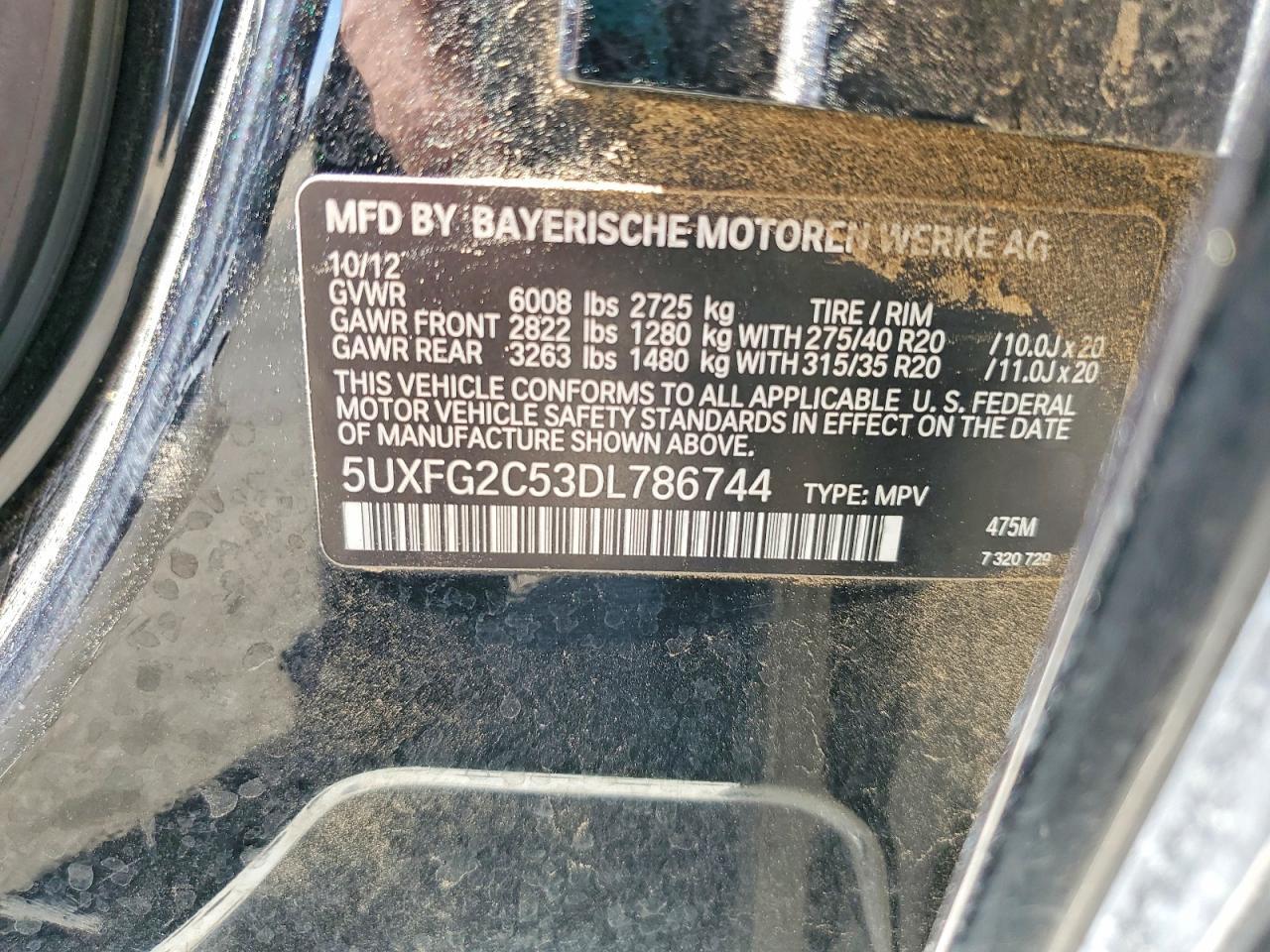 2013 BMW X6 xDrive35I - zdjęcie 13