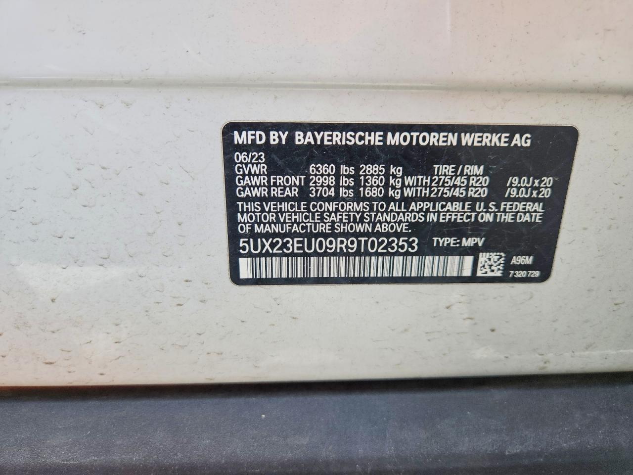 2024 BMW X5 xDrive40I - zdjęcie 13