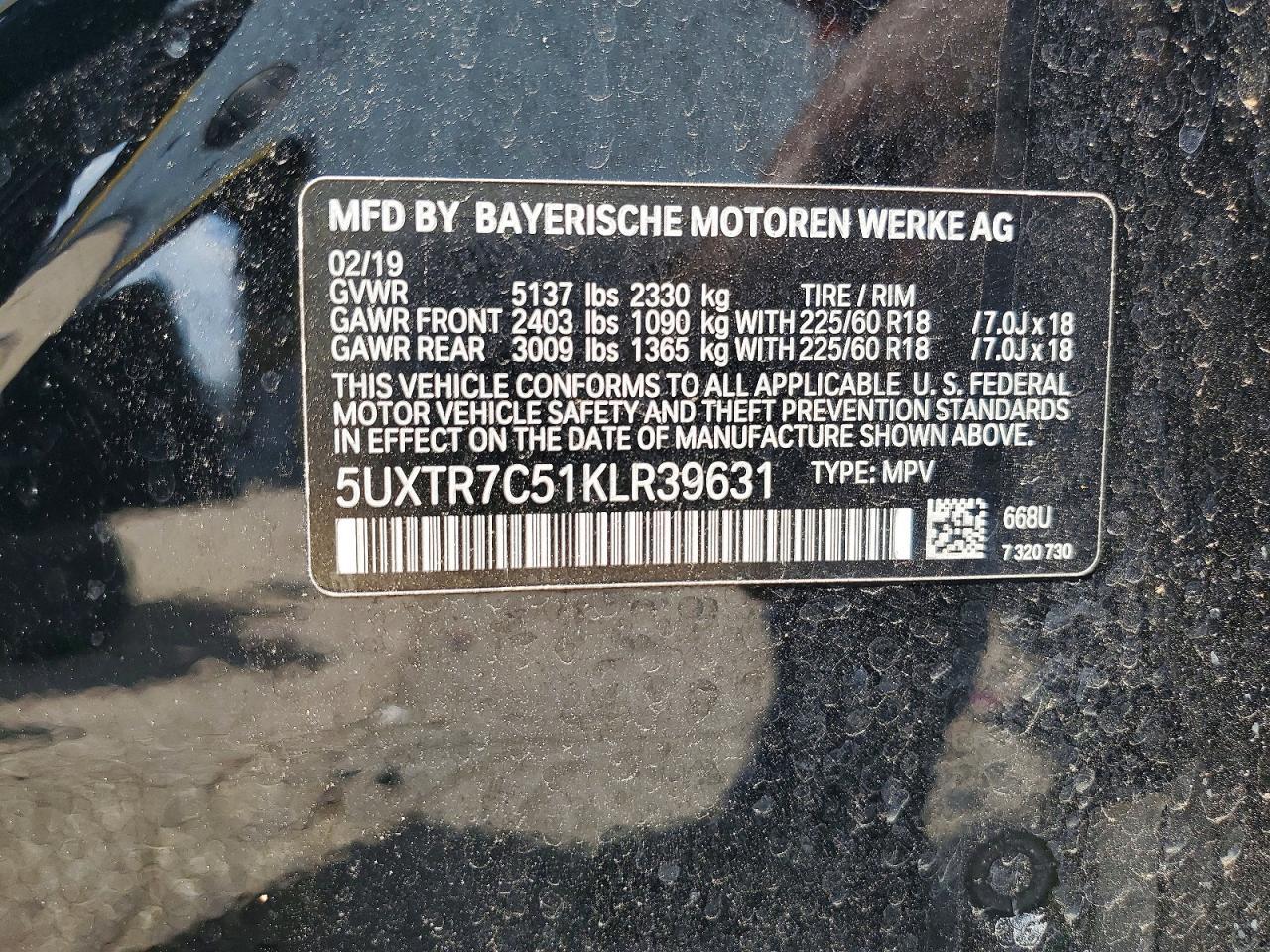 2019 BMW X3 Sdrive30I - zdjęcie 13