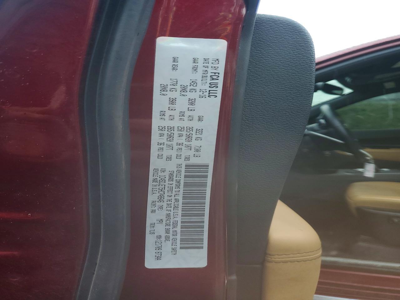 2017 Dodge Durango Citadel - zdjęcie 14