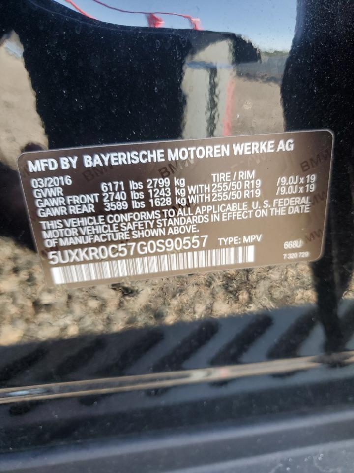 2016 BMW X5 xDrive35I - zdjęcie 13