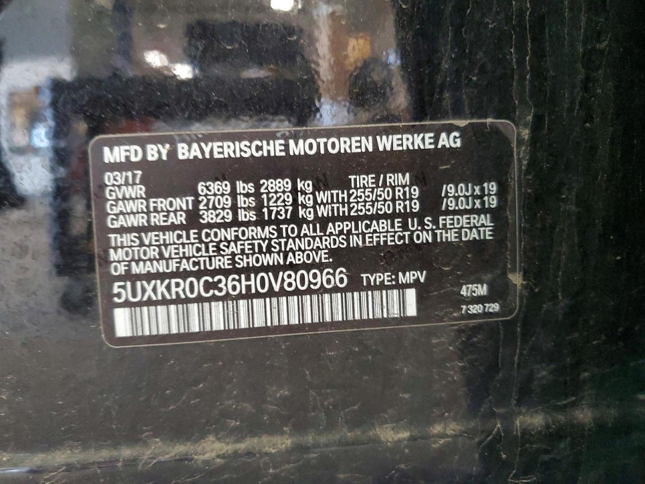 2017 BMW X5 xDrive35I - zdjęcie 13