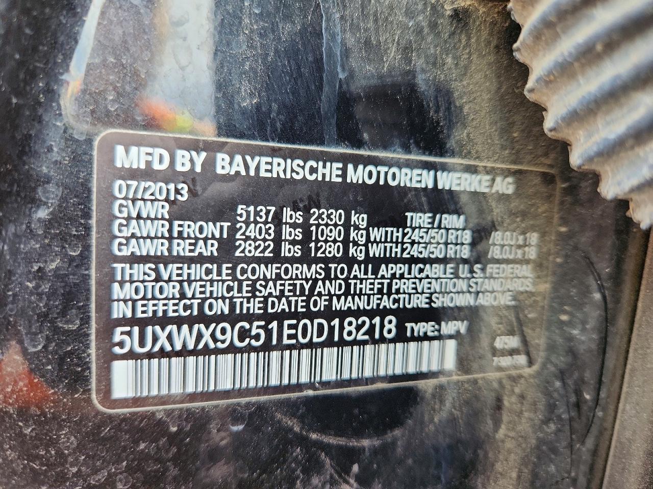 2014 BMW X3 xDrive28I - zdjęcie 13