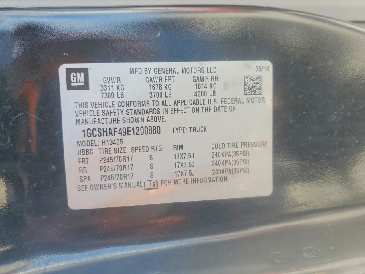 2014 Chevrolet Express G1500 - zdjęcie 13