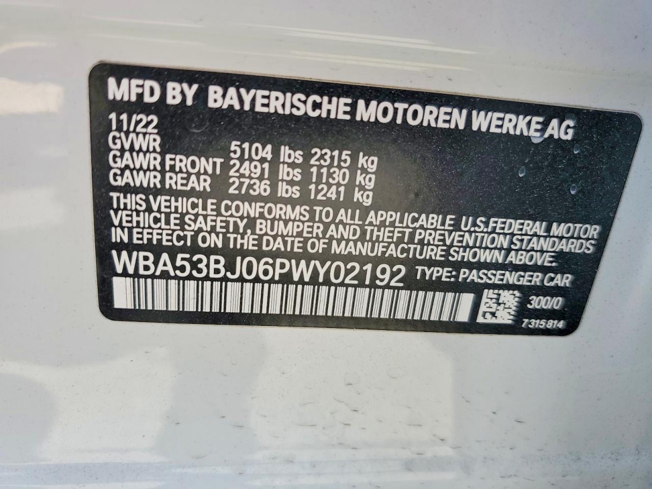 2023 BMW 540 I - zdjęcie 12