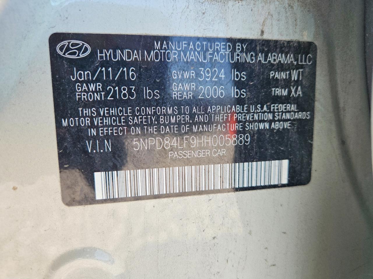 2017 Hyundai Elantra Limited - zdjęcie 12