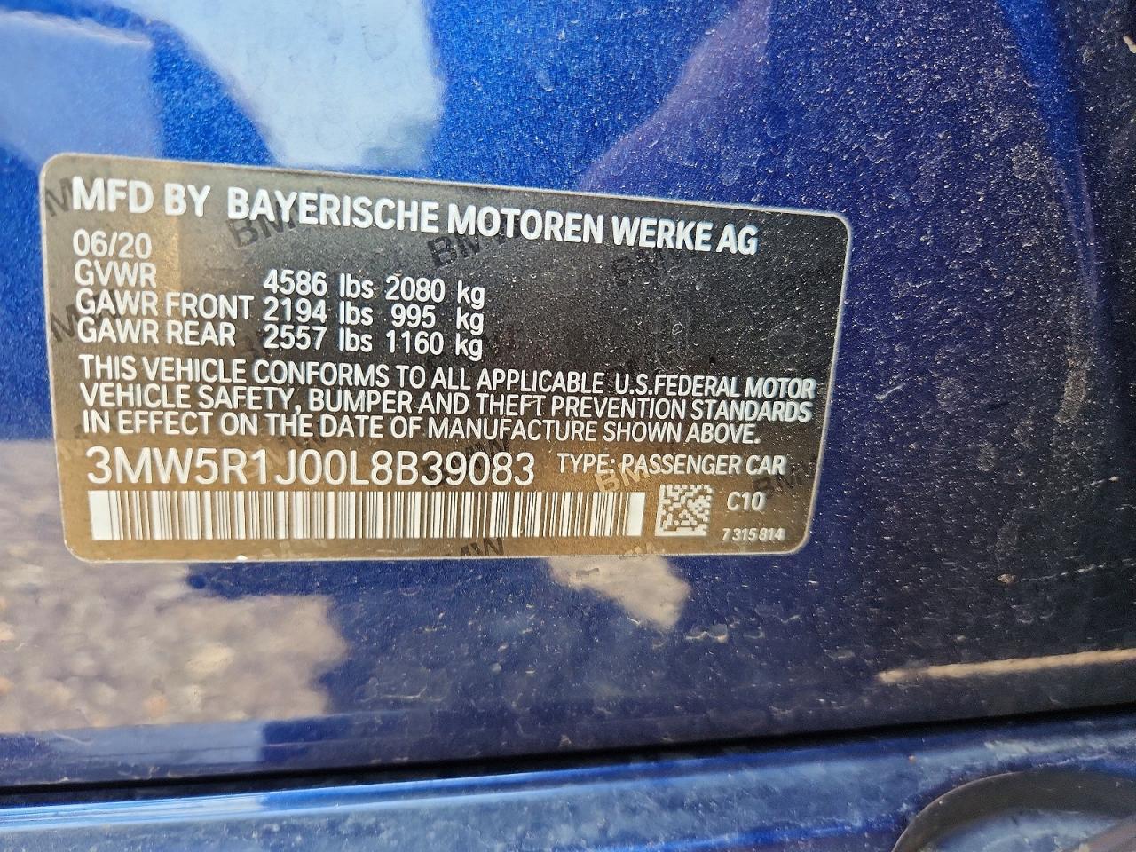 2020 BMW 330I - zdjęcie 12