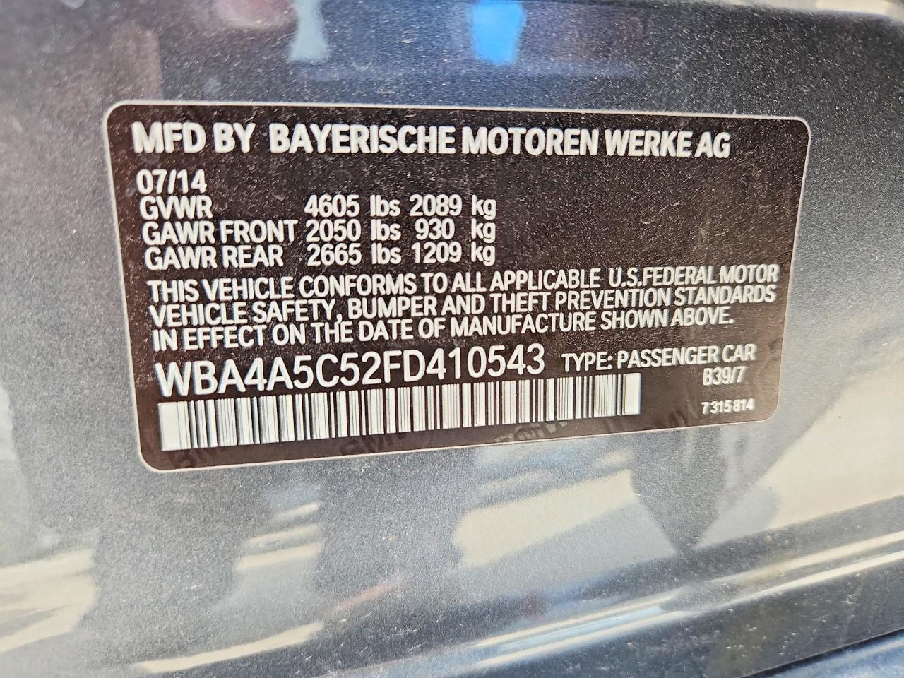 2015 BMW 428 I Gran Coupe - zdjęcie 12