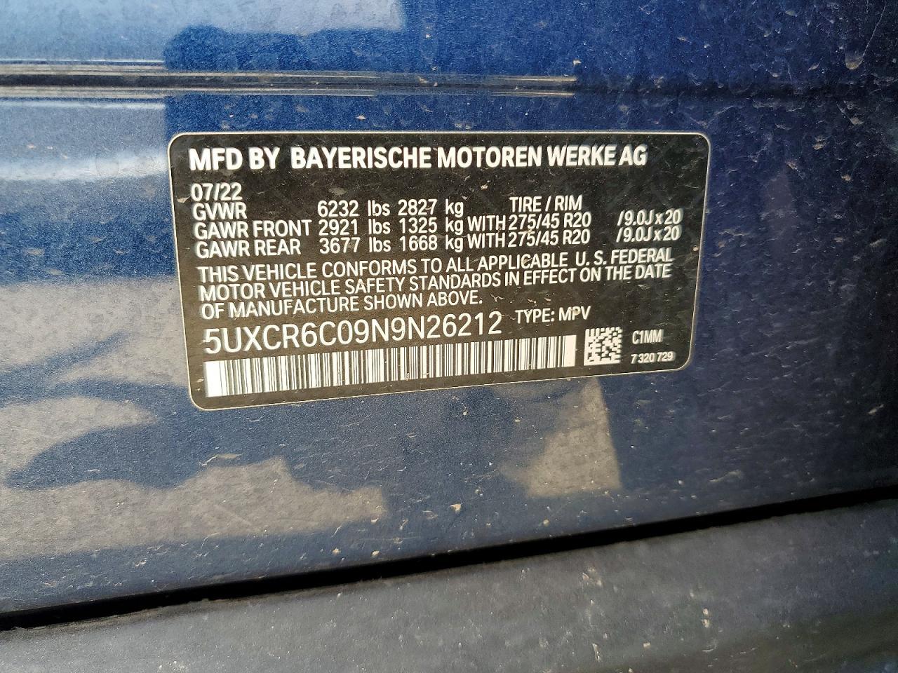 2022 BMW X5 xDrive40I - zdjęcie 13