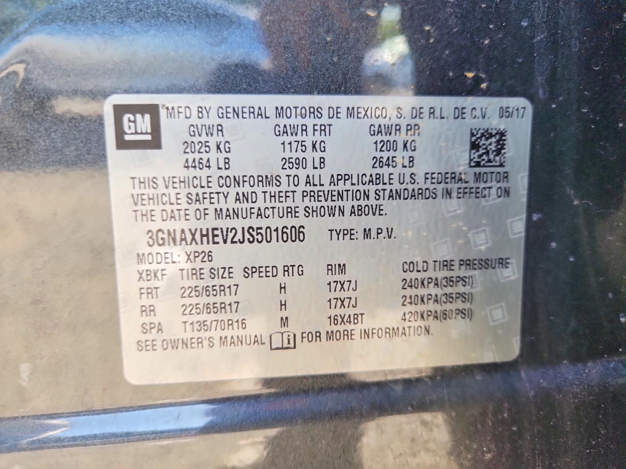 2018 Chevrolet Equinox - zdjęcie 12