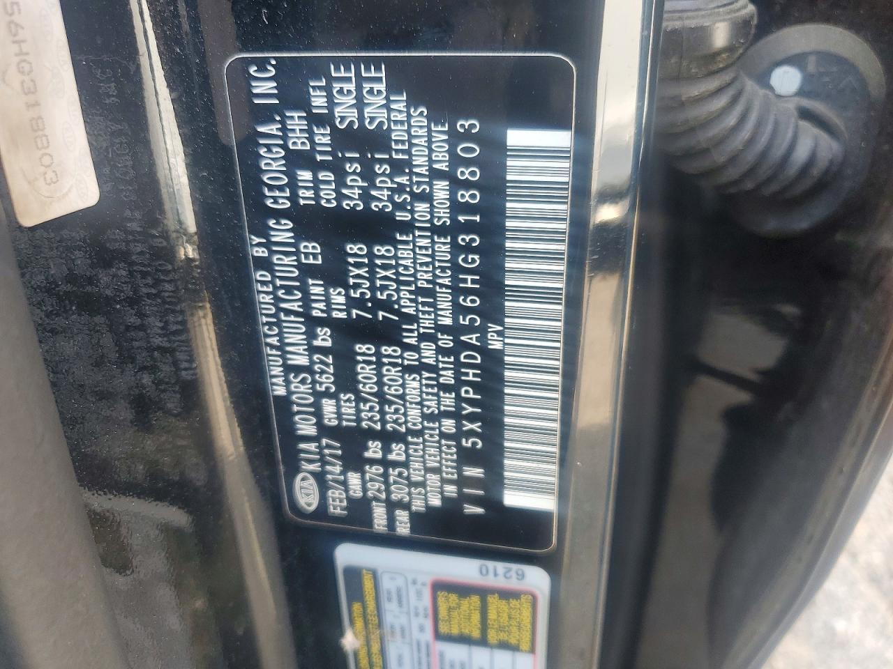 2017 Kia Sorento Ex - zdjęcie 13