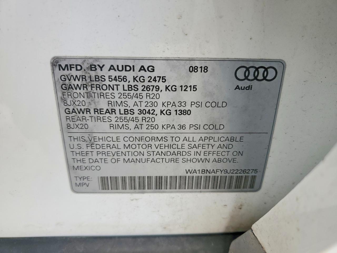 2018 Audi Q5 Premium Plus - zdjęcie 13