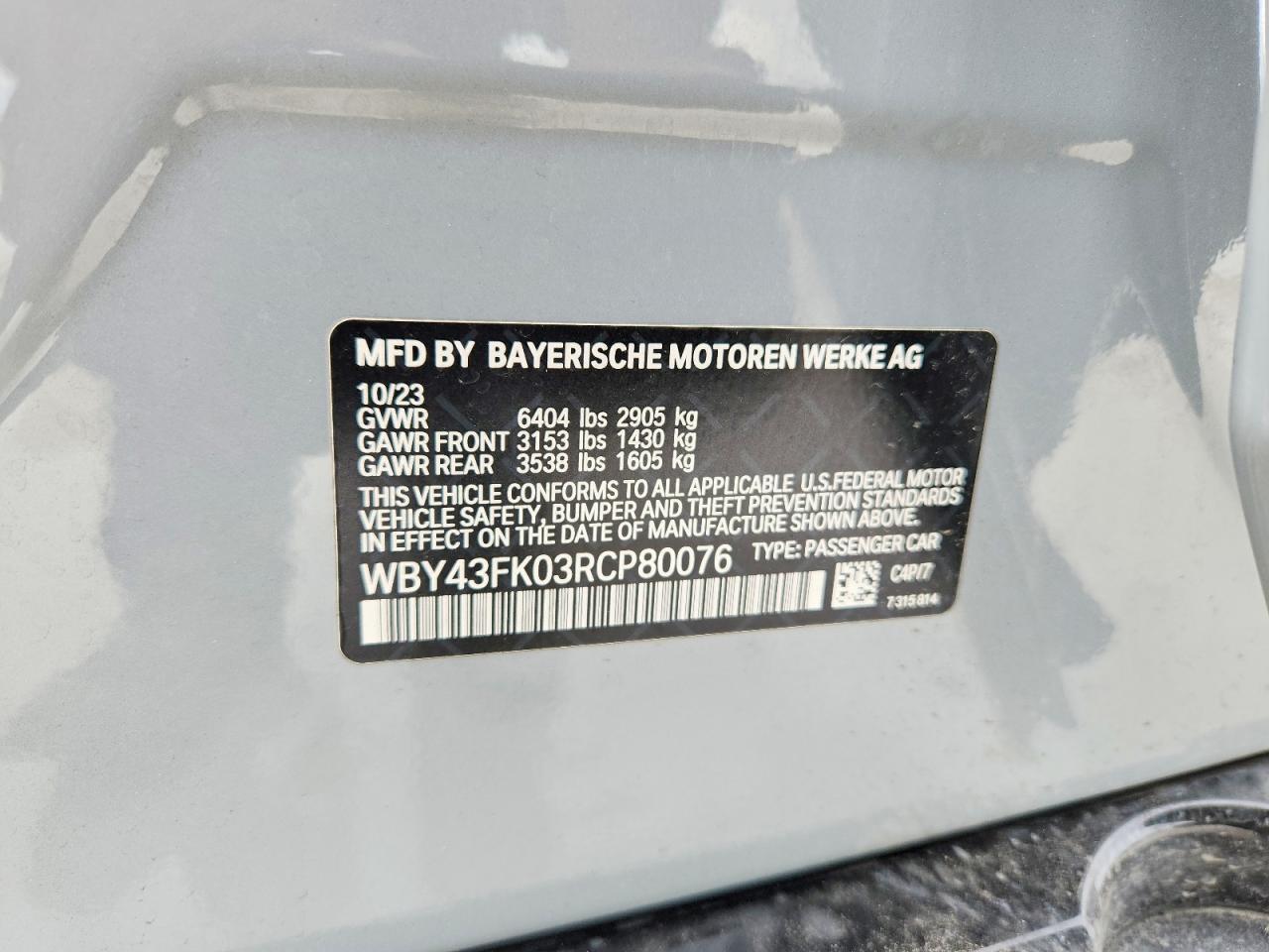 2024 BMW I5 M60 - zdjęcie 13