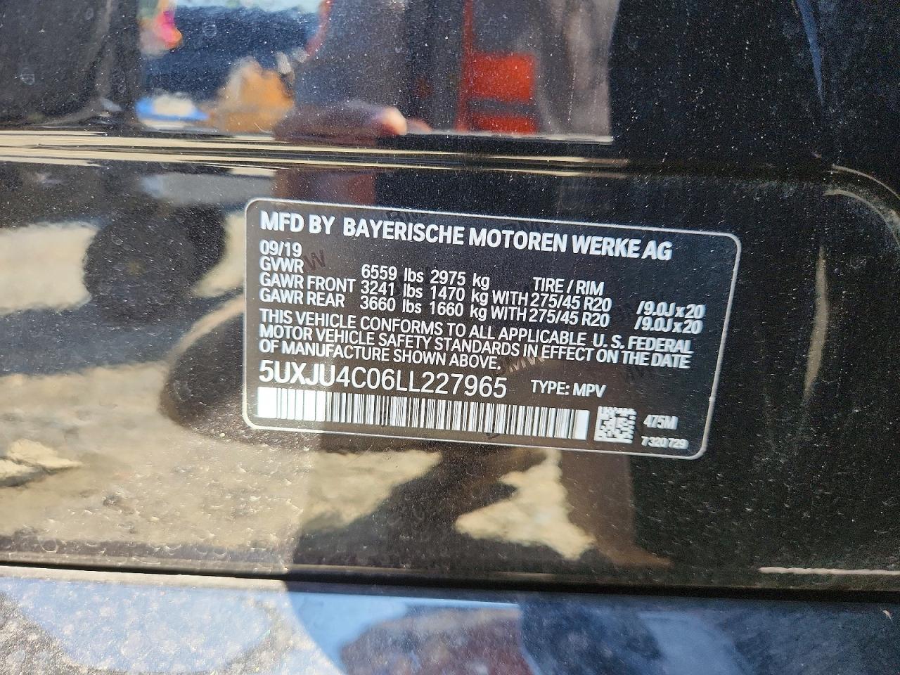 2020 BMW X5 M50I - zdjęcie 13