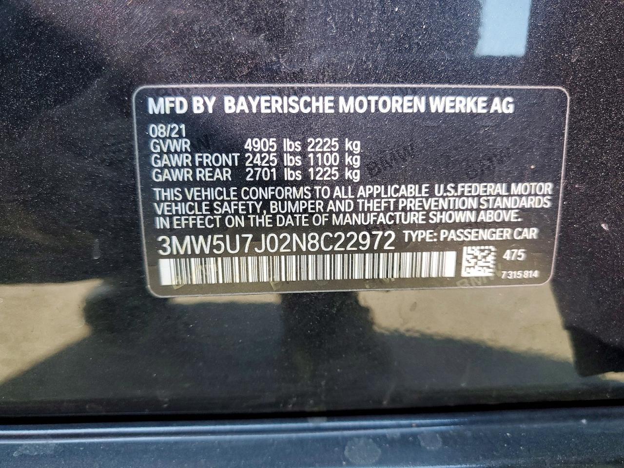 2022 BMW M340I - zdjęcie 12