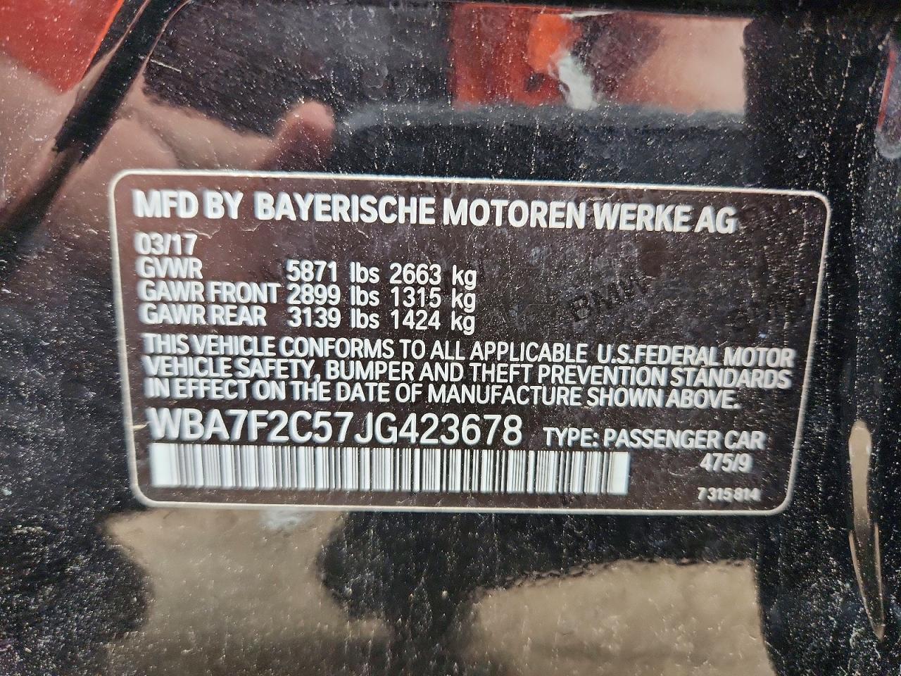 2018 BMW Seria 7 B7 - zdjęcie 12