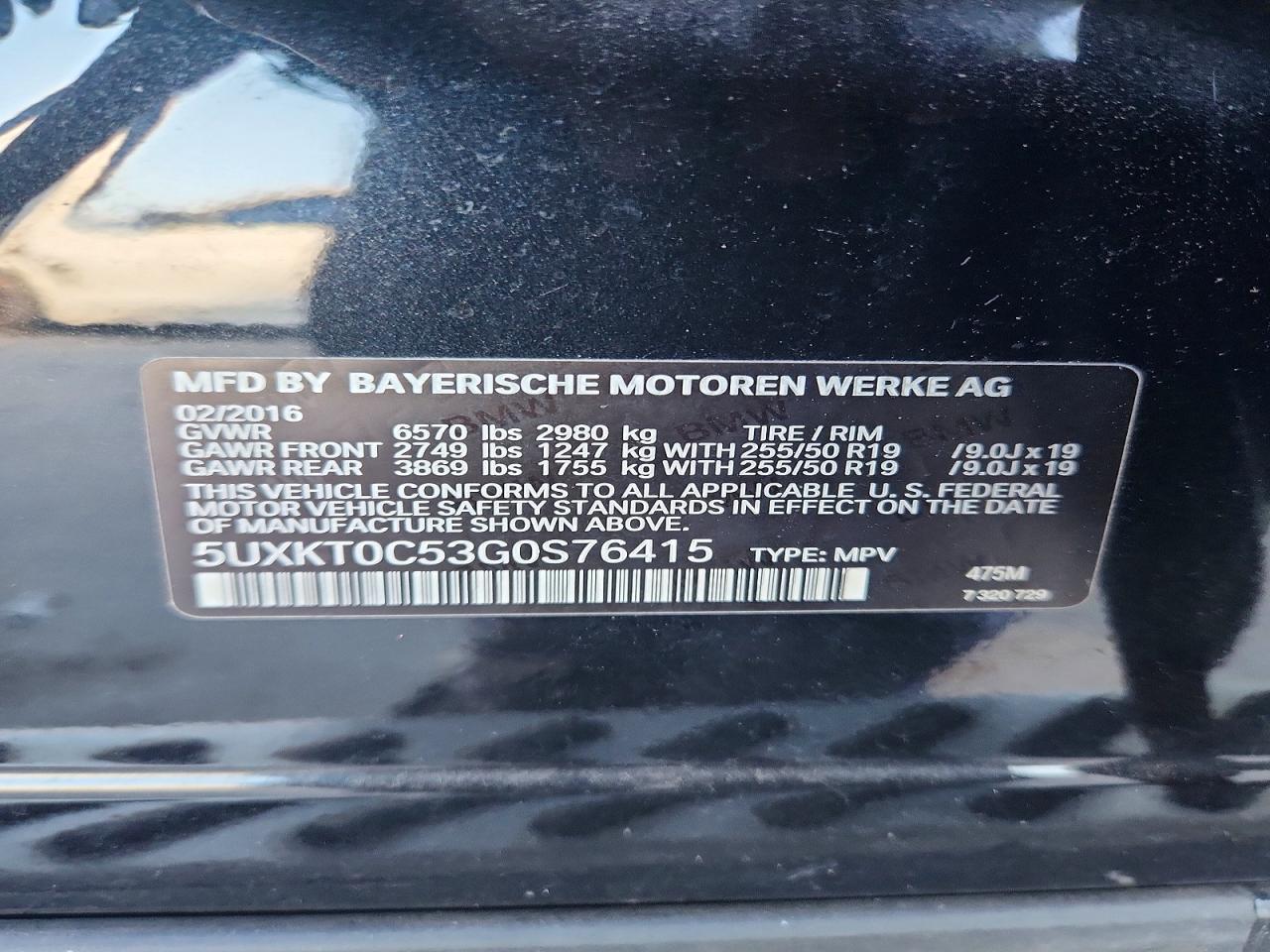 2016 BMW X5 Xdr40E - zdjęcie 14