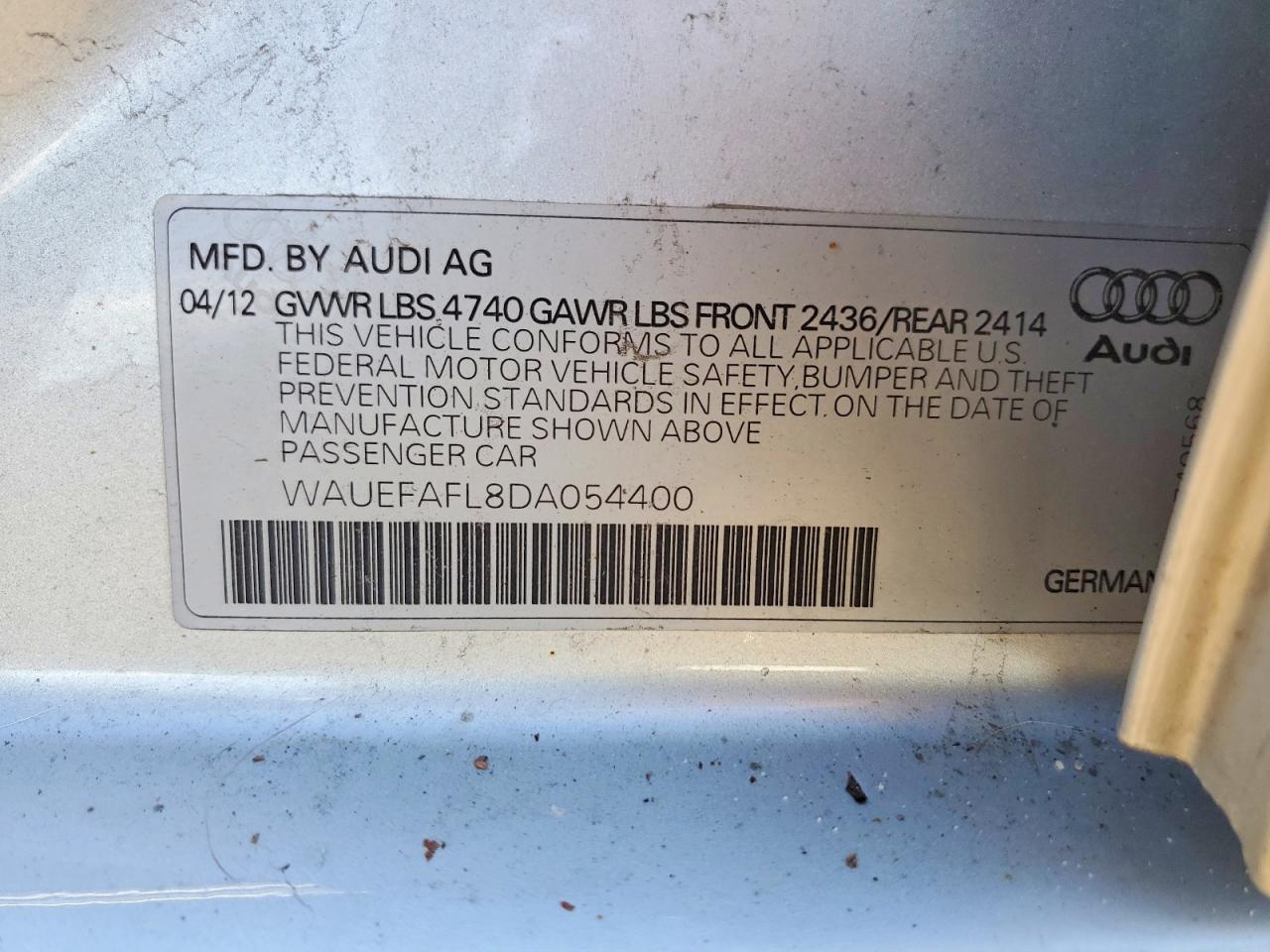 2013 Audi A4 Premium Plus - zdjęcie 12