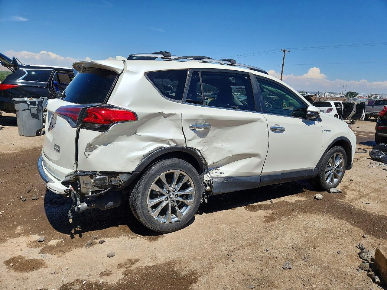 2017 Toyota Rav4 Hv Limited - zdjęcie 3