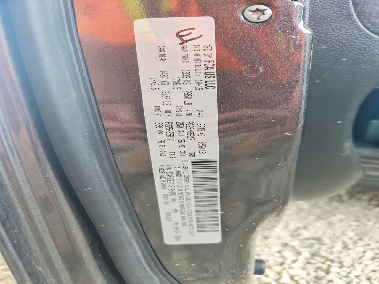 2019 Dodge Grand Caravan Gt - zdjęcie 14