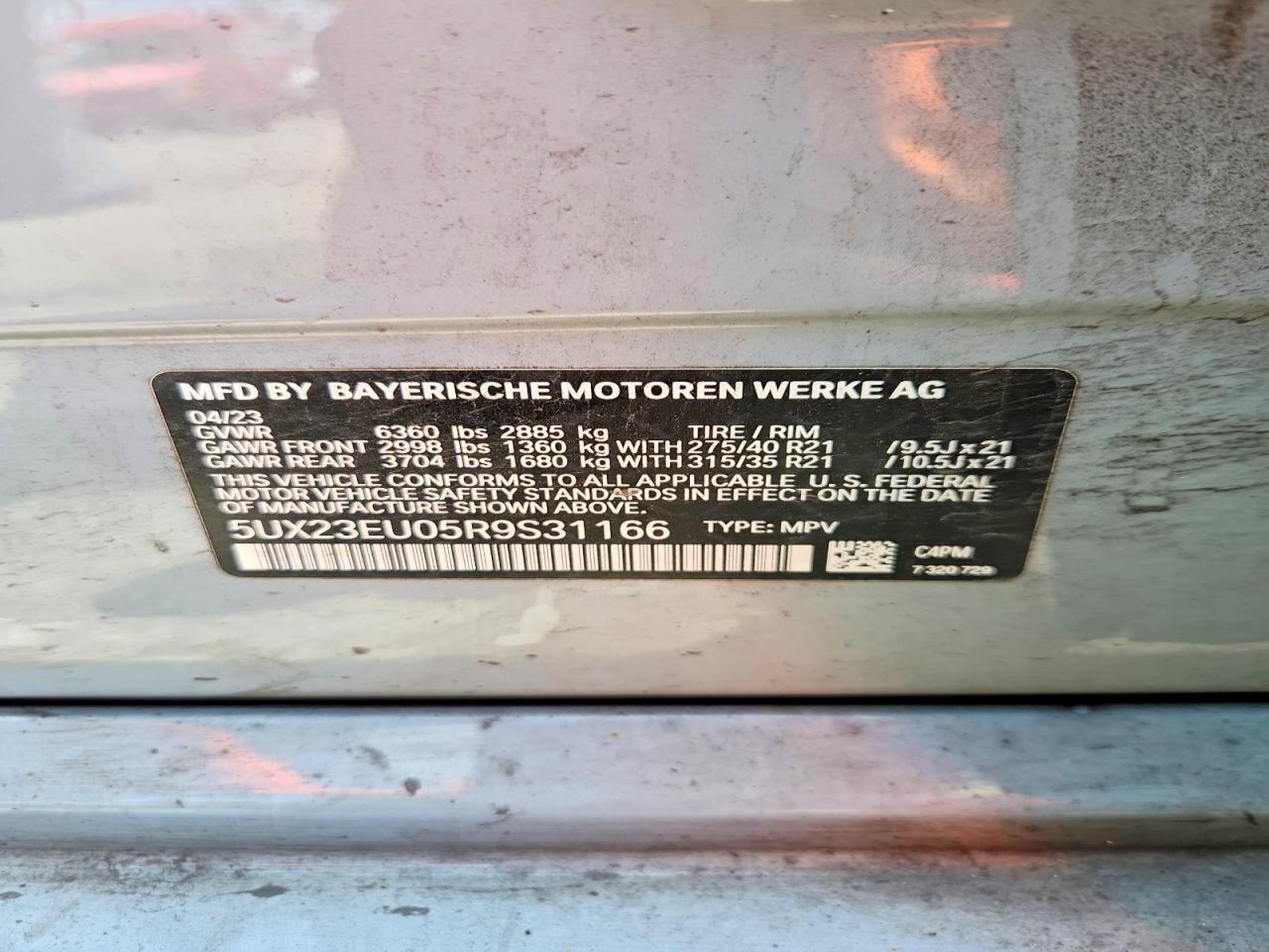 2024 BMW X5 xDrive40I - zdjęcie 13