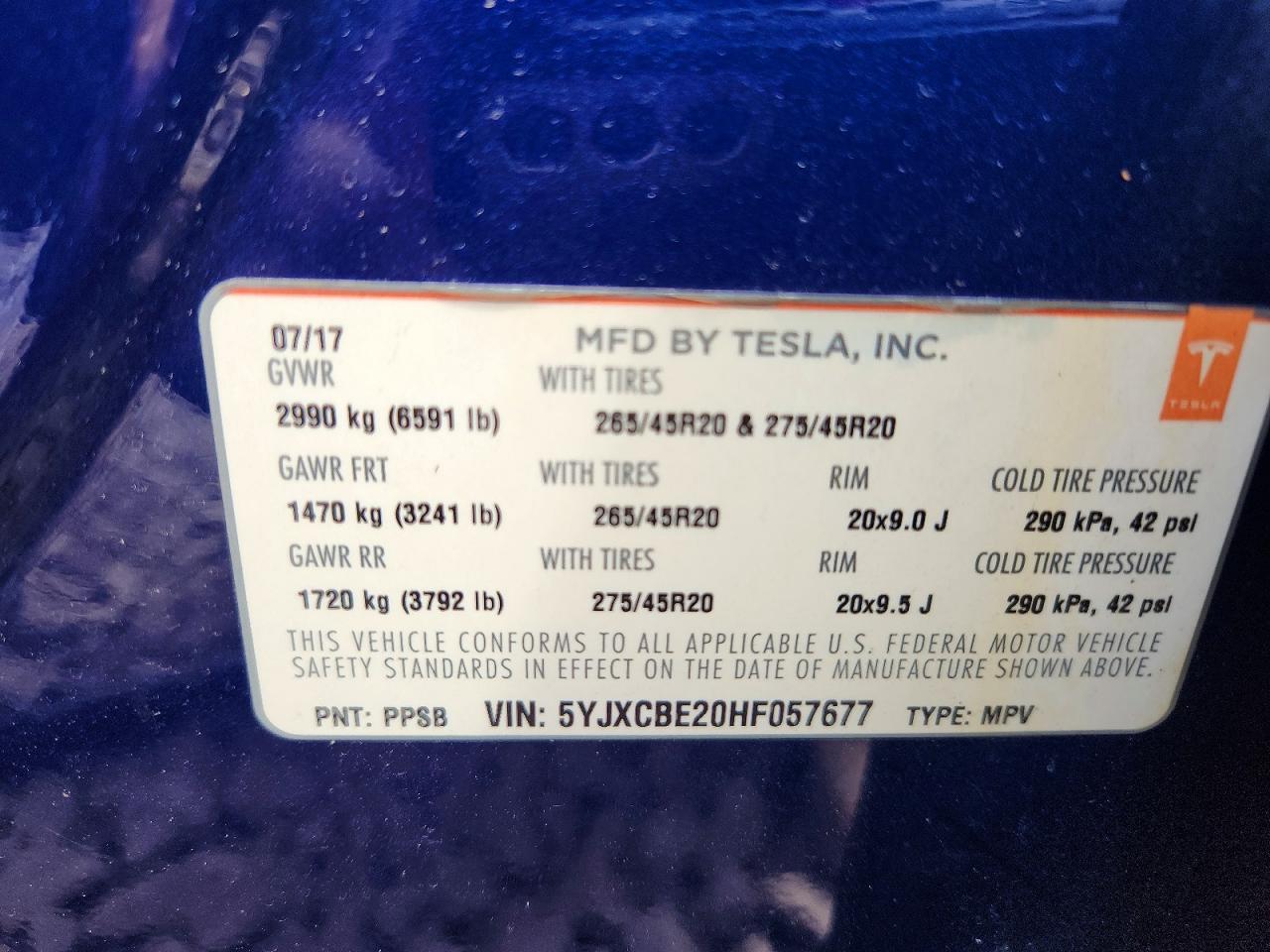 2017 Tesla Model X - zdjęcie 13