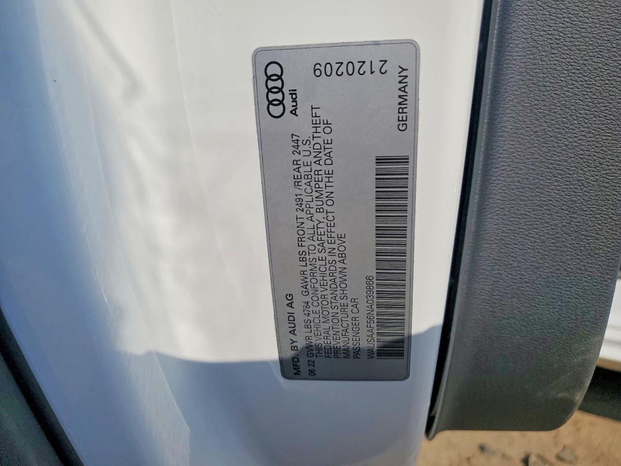 2022 Audi A5 Premium 45 - zdjęcie 12