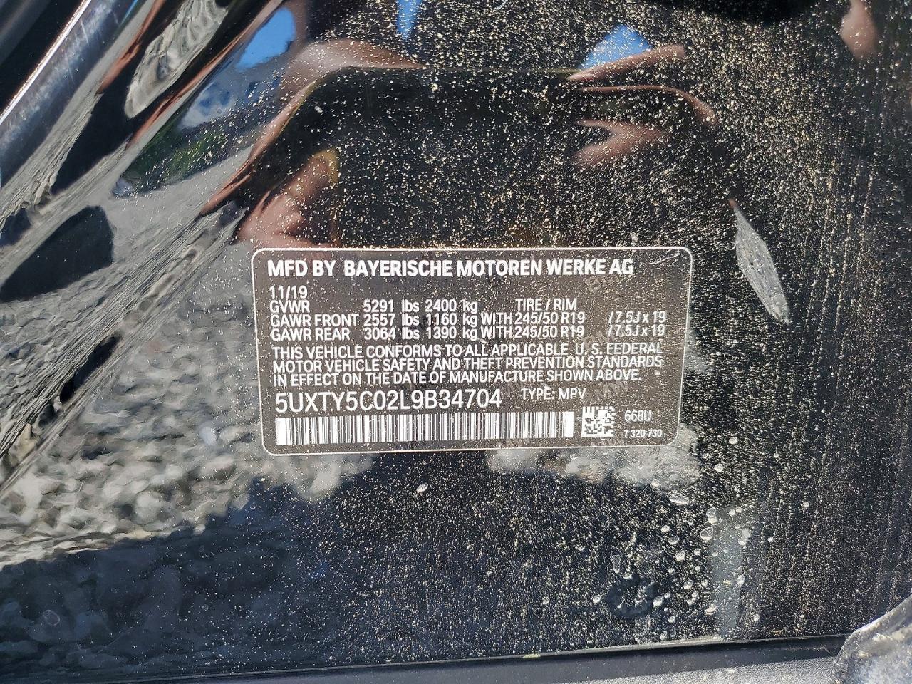 2020 BMW X3 xDrive30I - zdjęcie 13