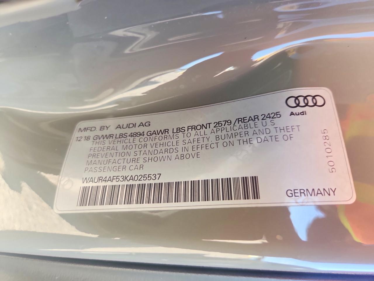2019 Audi S5 Prestige - zdjęcie 12