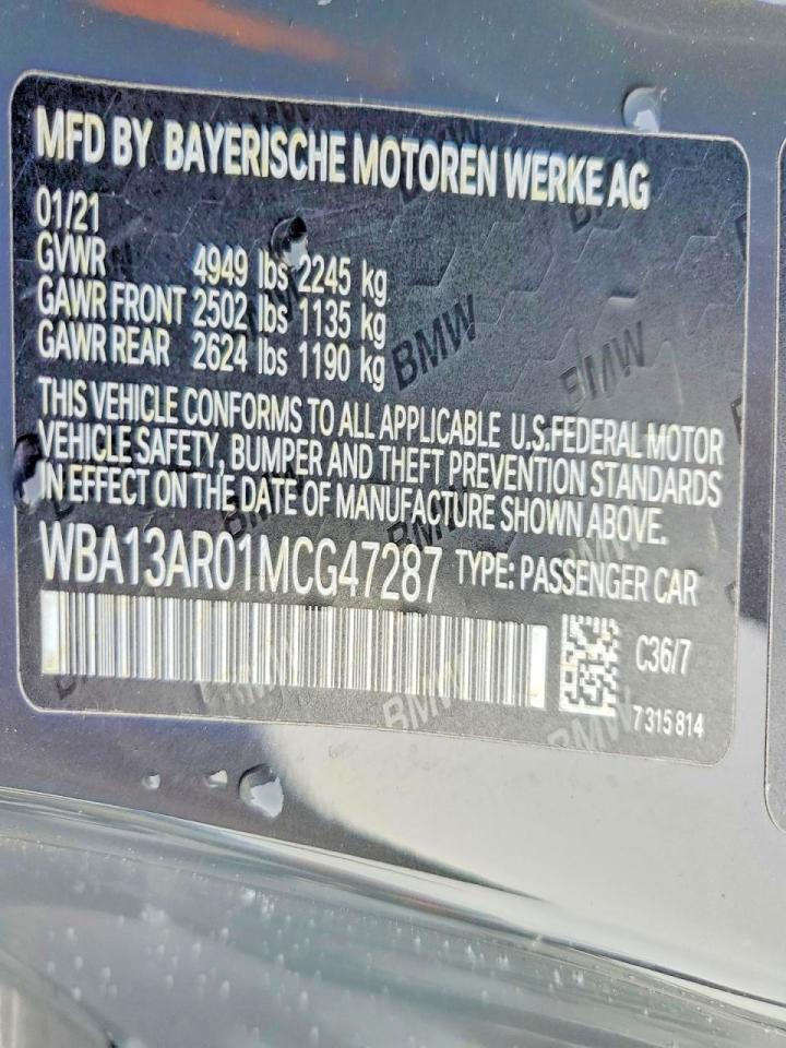 2021 BMW Seria 4 Coupe M440i - zdjęcie 12