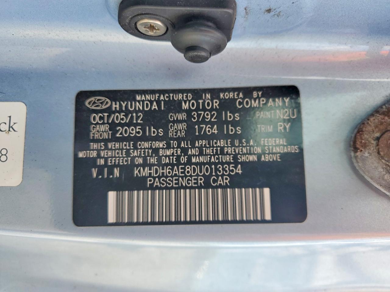 2013 Hyundai Elantra Coupe Se - zdjęcie 12