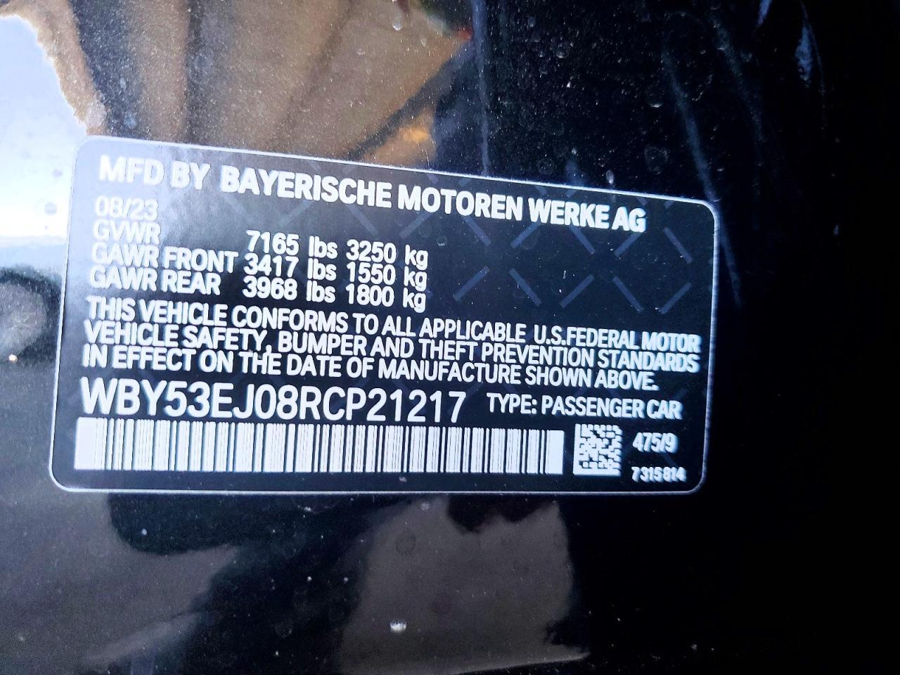 2024 BMW I7 xDrive60 - zdjęcie 12