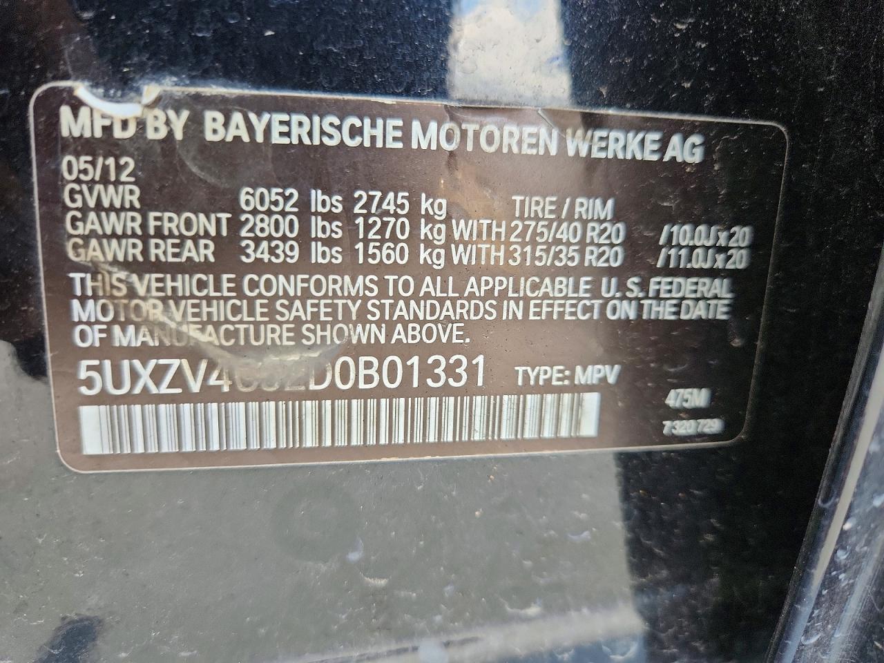 2013 BMW X5 xDrive35I - zdjęcie 13