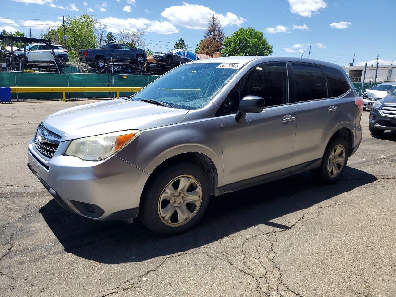 2014 Subaru Forester 2.5I - zdjęcie główne
