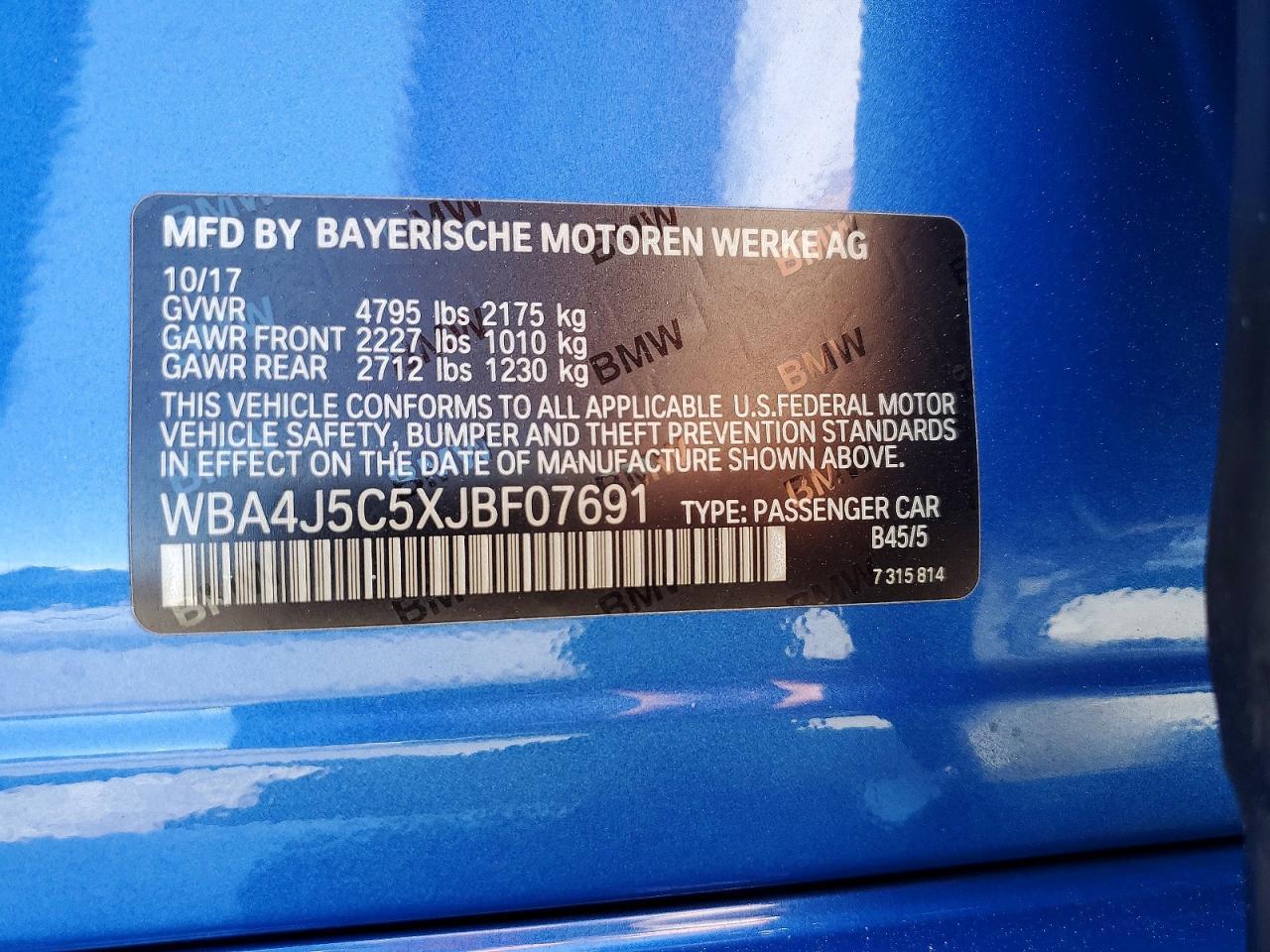 2018 BMW 440I Gran Coupe - zdjęcie 12