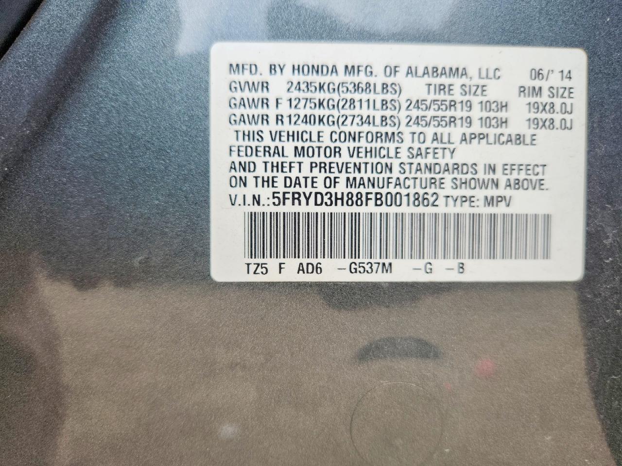 2015 Acura Mdx Advance - zdjęcie 14