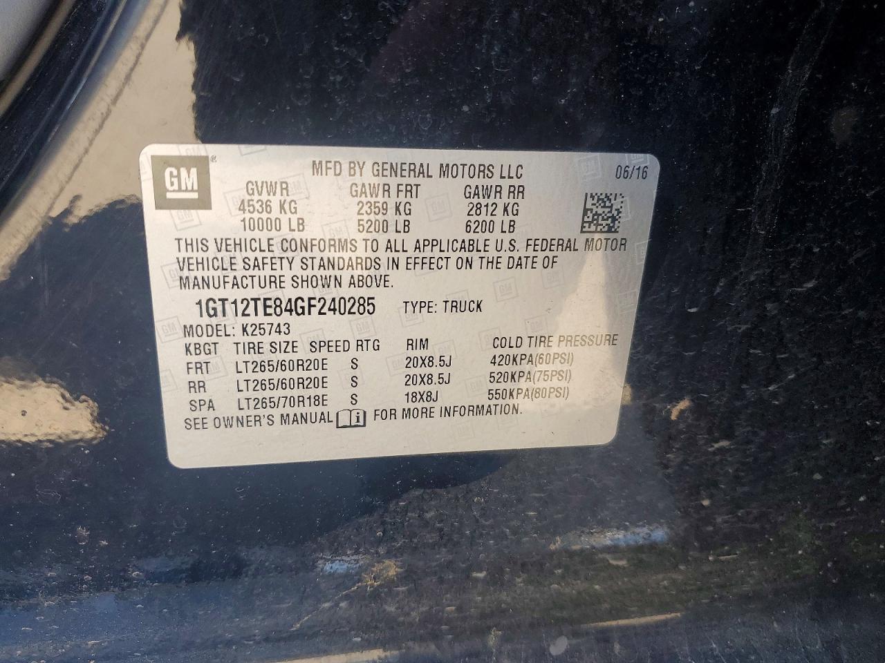 2016 GMC Sierra K2500 Slt - zdjęcie 12