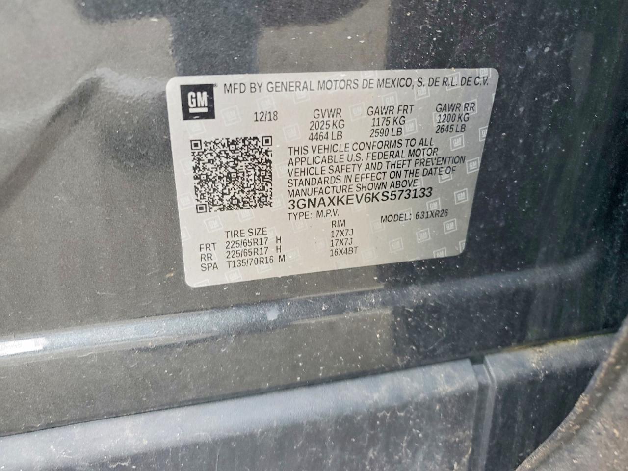2019 Chevrolet Equinox Lt - zdjęcie 13