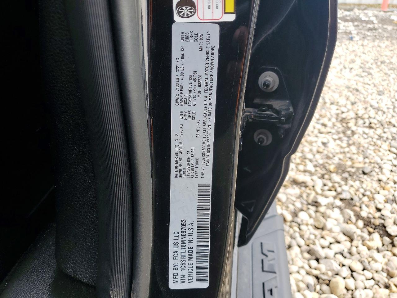 2021 Ram 1500 Rebel - zdjęcie 12