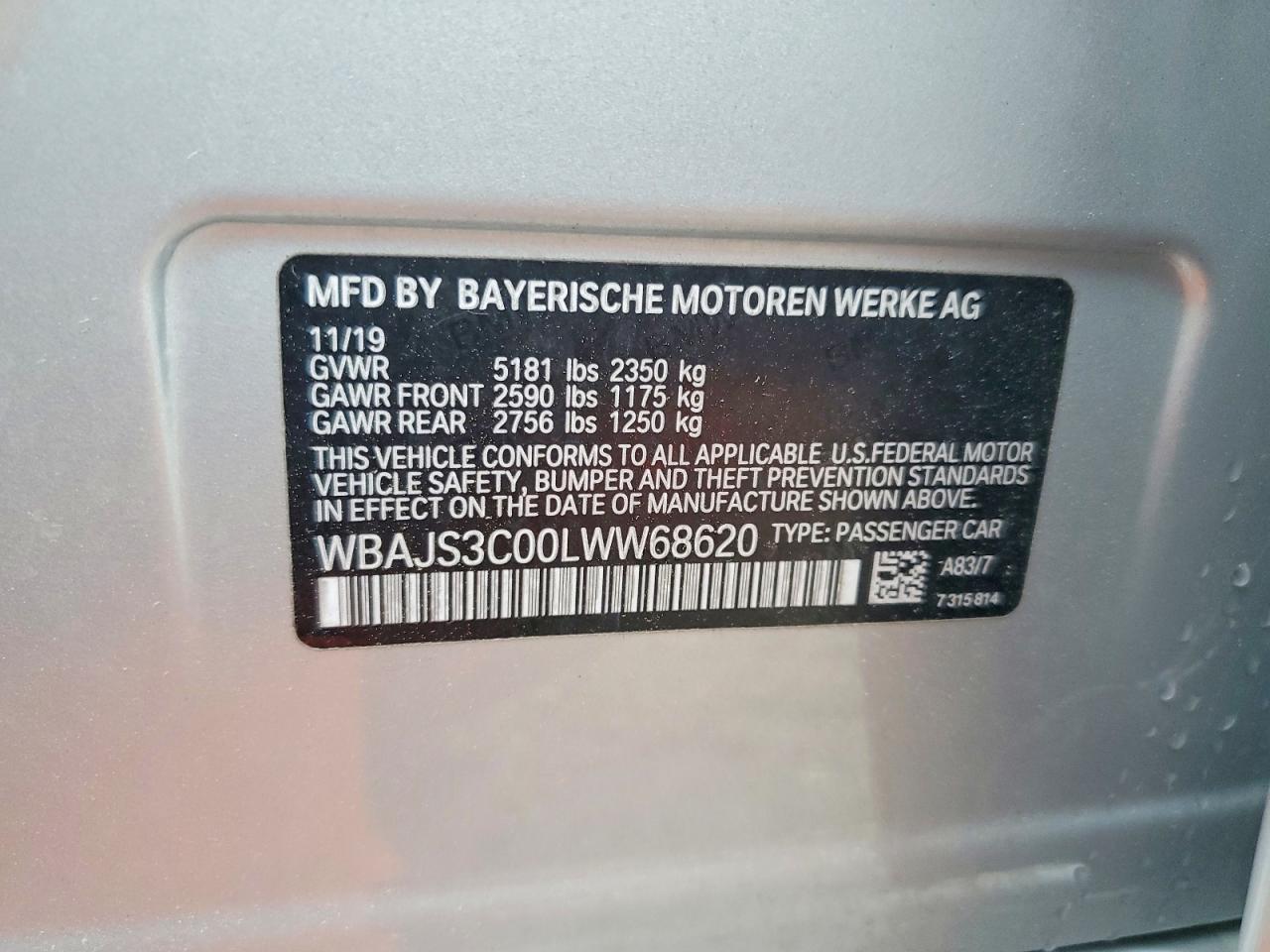 2020 BMW Seria 5 540i - zdjęcie 12