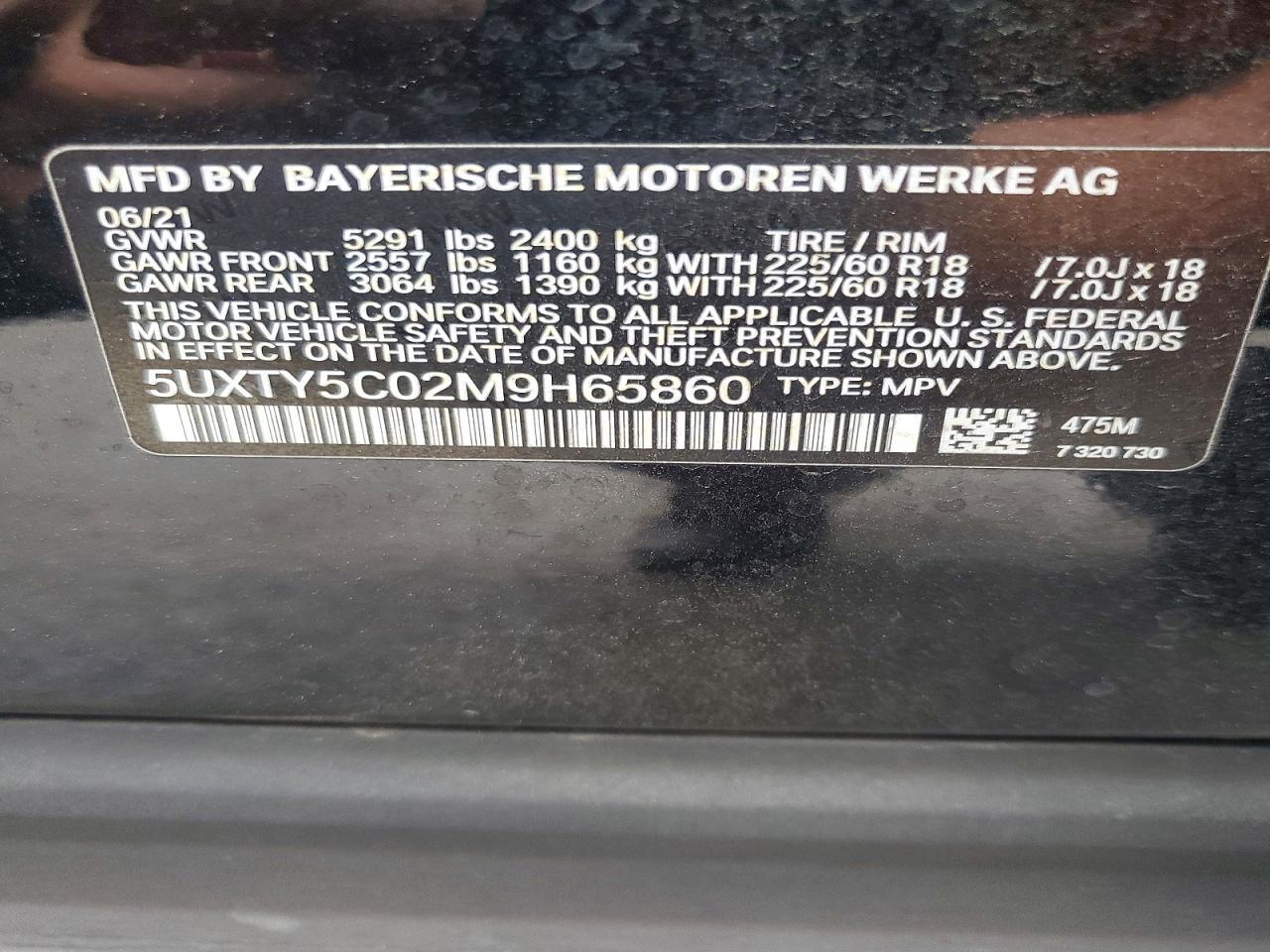 2021 BMW X3 xDrive30I - zdjęcie 13