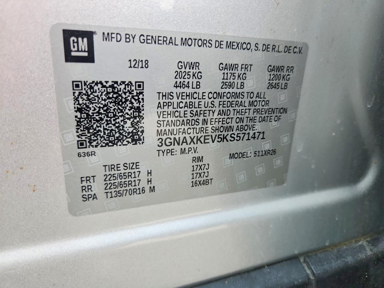 2019 Chevrolet Equinox - zdjęcie 13