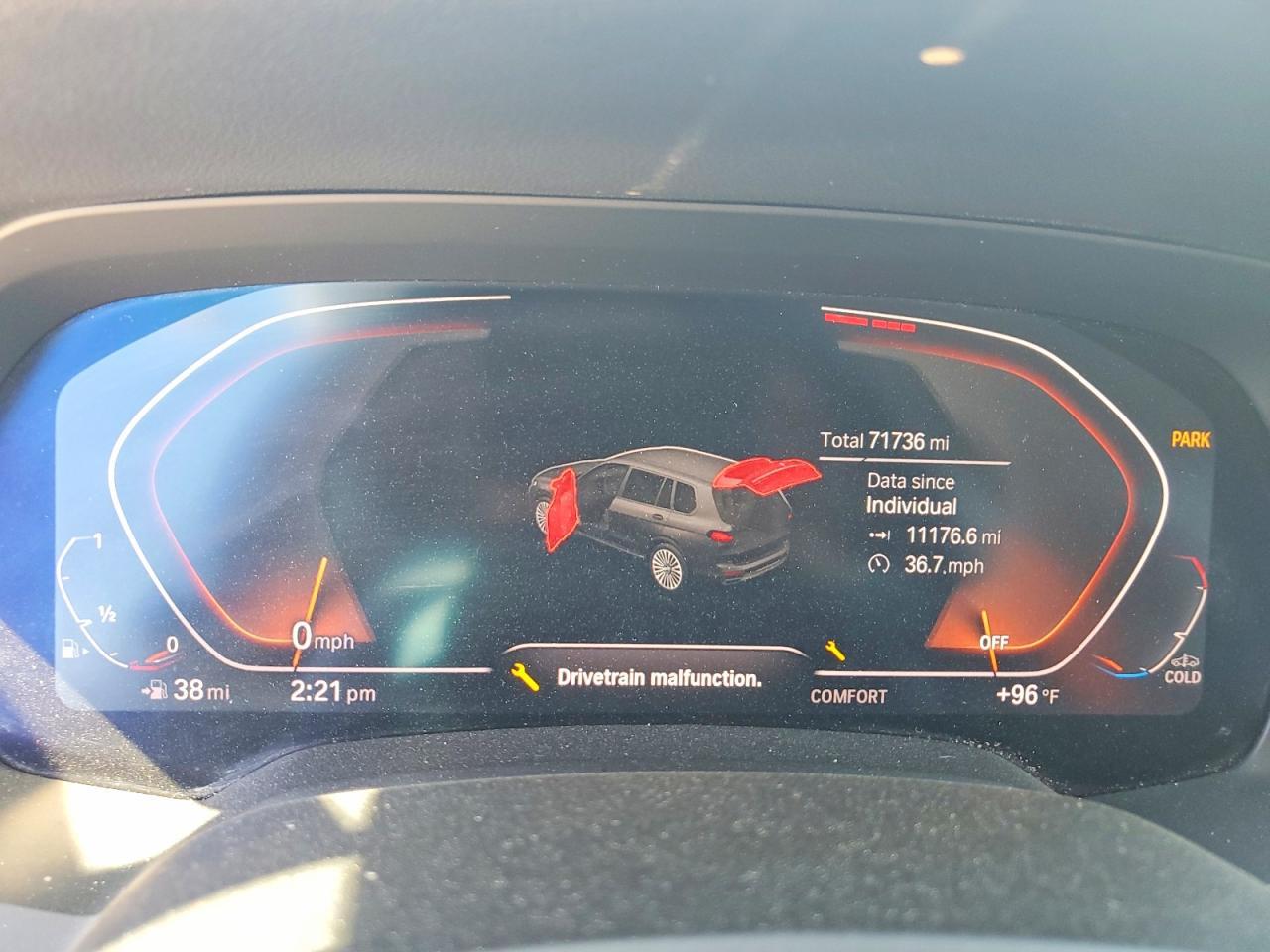 2020 BMW X7 xDrive40I - zdjęcie 9