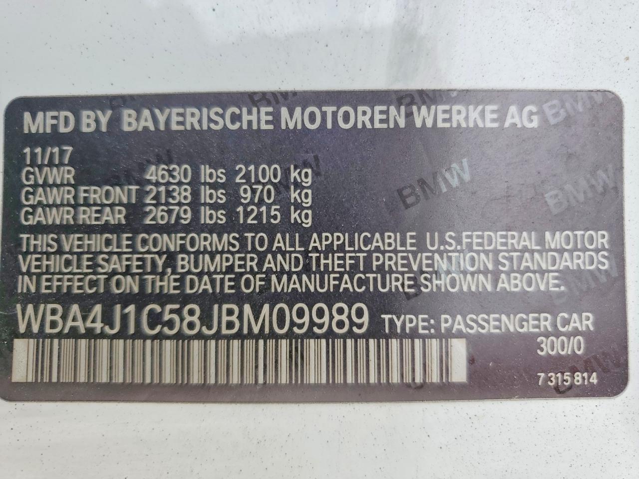2018 BMW 430I Gran Coupe - zdjęcie 12