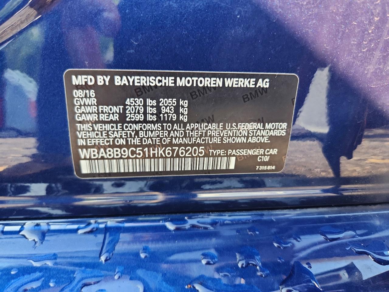 2017 BMW 330 I - zdjęcie 12