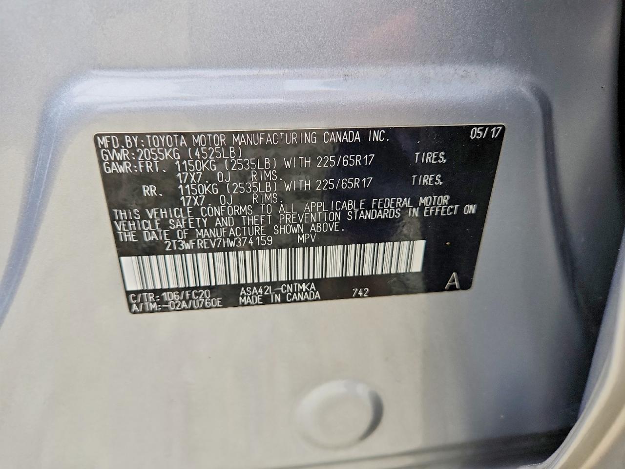 2017 Toyota Rav4 Xle - zdjęcie 14